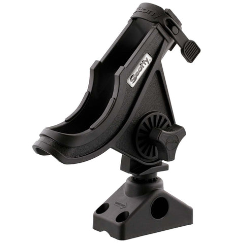 Kayak Bait Caster Rod Holder angle