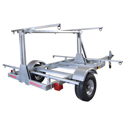 Malone MegaSport LowBed Kayak Trailer angle