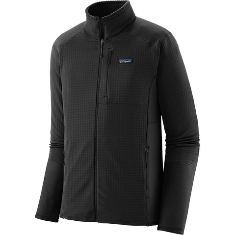 Patagonia Men's R1 Jacket in Black front