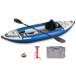 Sea Eagle Explorer 300X Inflatable Kayak Pro Carbon Package set