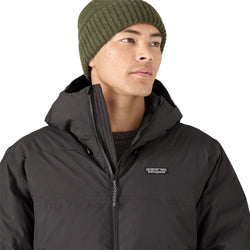 Patagonia Men's Jackson Glacier Jacket in Black model zipper