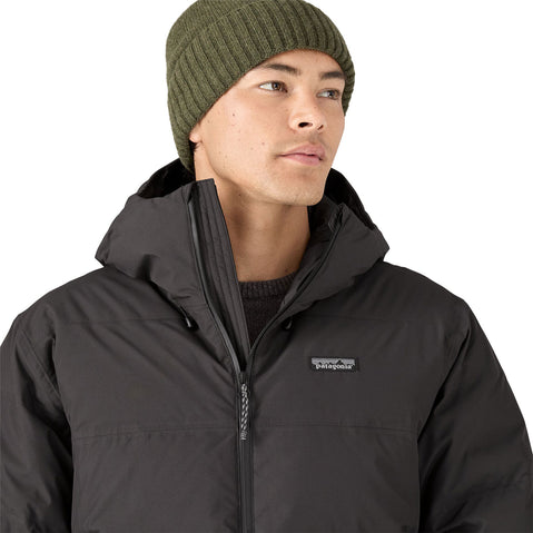 Patagonia Men's Jackson Glacier Jacket in Black model zipper