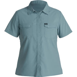 NRS Women's Guide Short Sleeve Shirt in Lead front