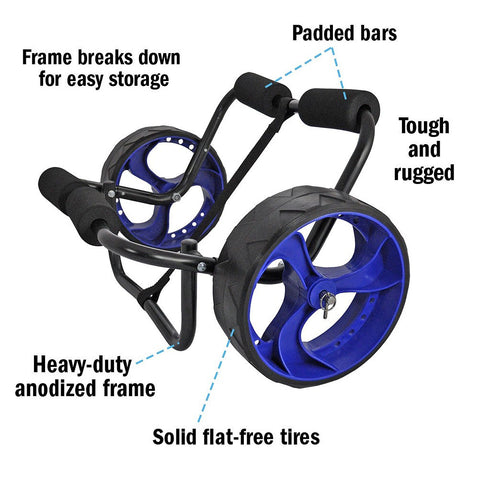 Seattle Sports Nemo Extremo Kayak Cart detail