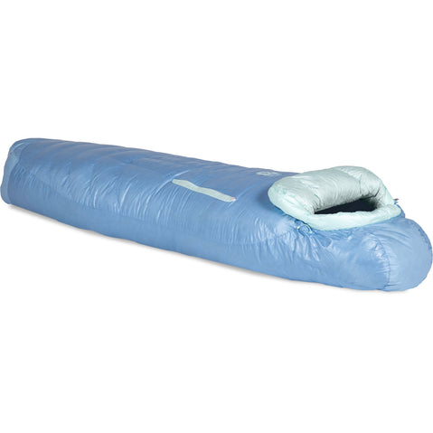 Nemo Equipment Women's Riff 30-Degree Endless Promise Down Sleeping Bag in Azure head