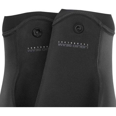 NRS Maverick 2mm Neoprene Gloves in Black/Lines Graphic connectors