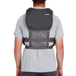 NRS Wrangler Lifejacket (PFD) in Charcoal model back