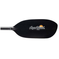 Aqua Bound Shred Carbon 4-Piece Whitewater Kayak Paddle blade face