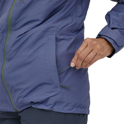 Patagonia Women's Insulated Powder Town Jacket model view pocket