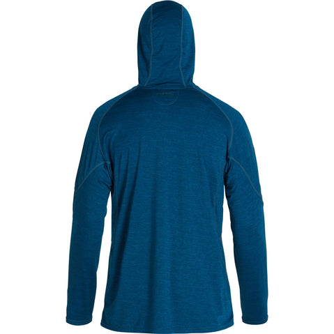 NRS Men's Silkweight Varial Hoodie Poseidon back