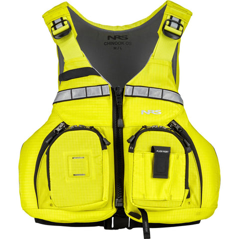 NRS Chinook OS Lifejacket (PFD) in Citrus front