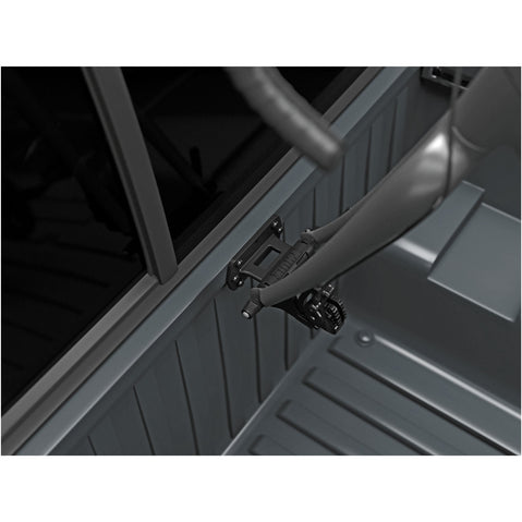 Thule Low-Rider Pro Bike Mount mounted in truck bed