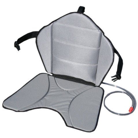 Advanced Elements Lumbar Kayak Seat in Grey angle