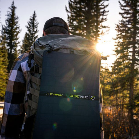 Goal Zero Nomad 10 Solar Panel lifestyle