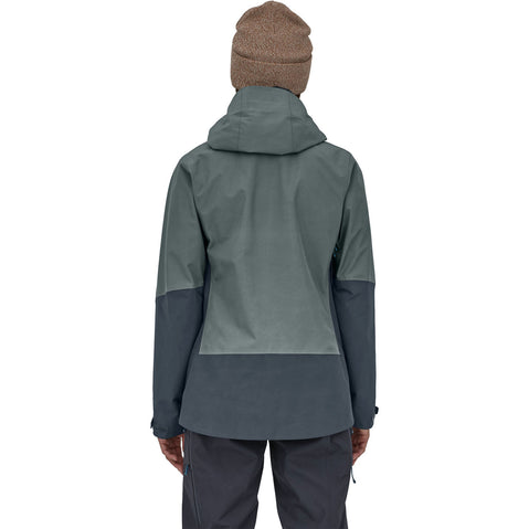 Patagonia Women's Storm Shift Jacket in Belay Blue model back
