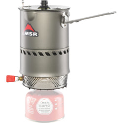 MSR Reactor 1.0L Stove System handle open