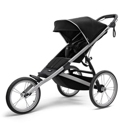 Thule Glide 2 Single Stroller in Black angle