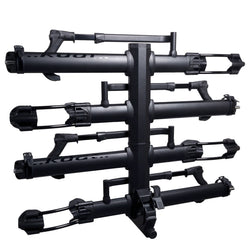 Kuat NV Base 2.0 & NV Base 2.0 Add-On Hitch Bike Rack Package in Matte Black front