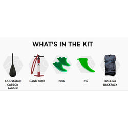 Hala Hoss Tour EX Inflatable Stand-Up Paddle Board (SUP) what's included