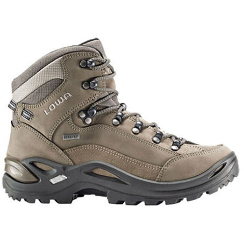 Lowa Women's Renegade GTX Mid Wide Width Hiking Boots in Stone side