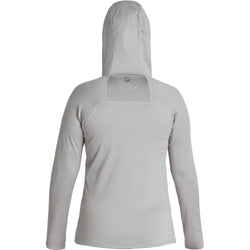 NRS Women's Lightweight Hoodie in Titanium back