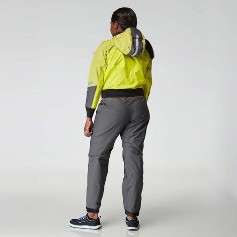NRS Women's Riptide Paddling Jacket citrus model back