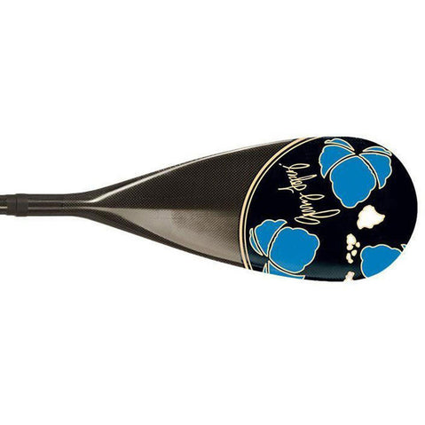 Kialoa Gerry Lopez Surf II Adjustable Carbon Stand-Up Paddle Coastal Blue blade