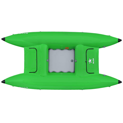 Star Slice 11 Paddle Cataraft in Lime top