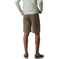 NRS Men's Guide Shorts in Dark Olive detail