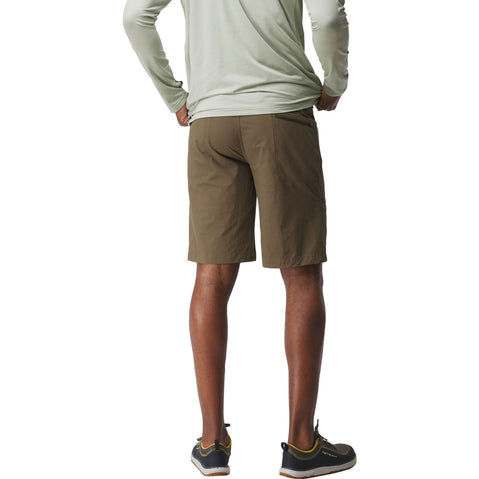 NRS Men's Guide Shorts in Dark Olive detail