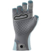 NRS Skelton Gloves in Aquatic palm