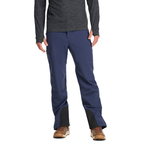 Outdoor Research Men's Cirque II Pants in Naval Blue model view front