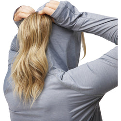 NRS Women's Silkweight Hoodie ponytail hole