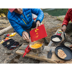 MSR Alpine Deluxe Camping Kitchen Set cooking