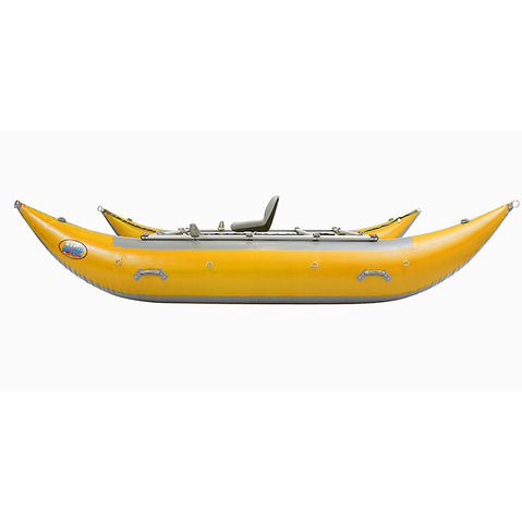 AIRE Wave Destroyer 14 Cataraft in Yellow side