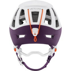 Petzl Women's Meteora Climbing Helmet in White/Violet back