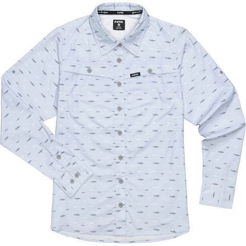 NRS Women's Caye Long Sleeve Shirt in Daybreak front