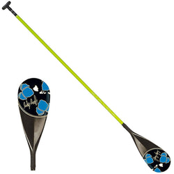 Kialoa Gerry Lopez Surf II Adjustable Carbon Stand-Up Paddle Hi-Viz Green/Coastal Blue