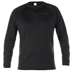 Level Six Men's Romulus Long Sleeve Shirt in Black model front view
