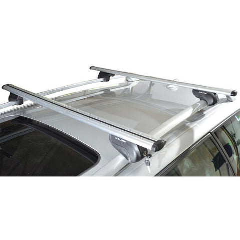 Malone AirFlow2 Universal Cross Rail System on car