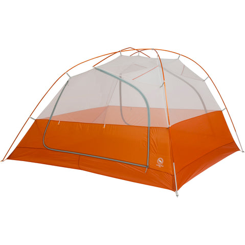 Big Agnes Copper Spur UL 4 Person Backpacking Tent in Tangelo no fly