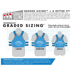 Stohlquist Escape Youth Lifejacket (PFD) Graded sizing for a better fit