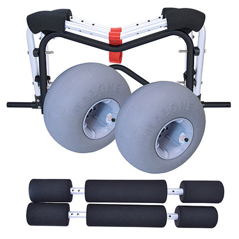 Malone WideTrak SB Large Kayak/Canoe Cart with Balloon Wheels & Bunks parts