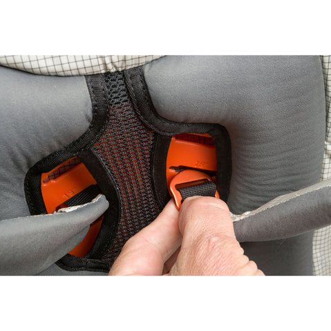 Big Agnes Parkview 63L Backpack in Fog key system