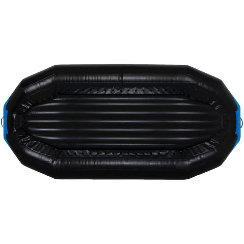 NRS E-142 Self-Bailing Raft in Blue bottom