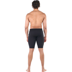 Level Six Men's Lunch Box Neoprene Shorts in Black back