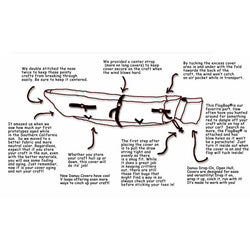 Danuu Deluxe Kayak Storage Cover detail