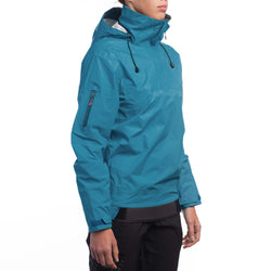 Level Six Women's Ellesmere Paddling Jacket Crater Blue model angle