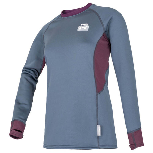 IR Women's Susitna Long Sleeve Shirt in Red Granite front