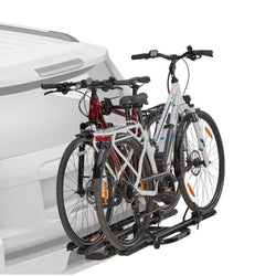 Yakima OnRamp 2 Bike Hitch Rack with bikes loaded back